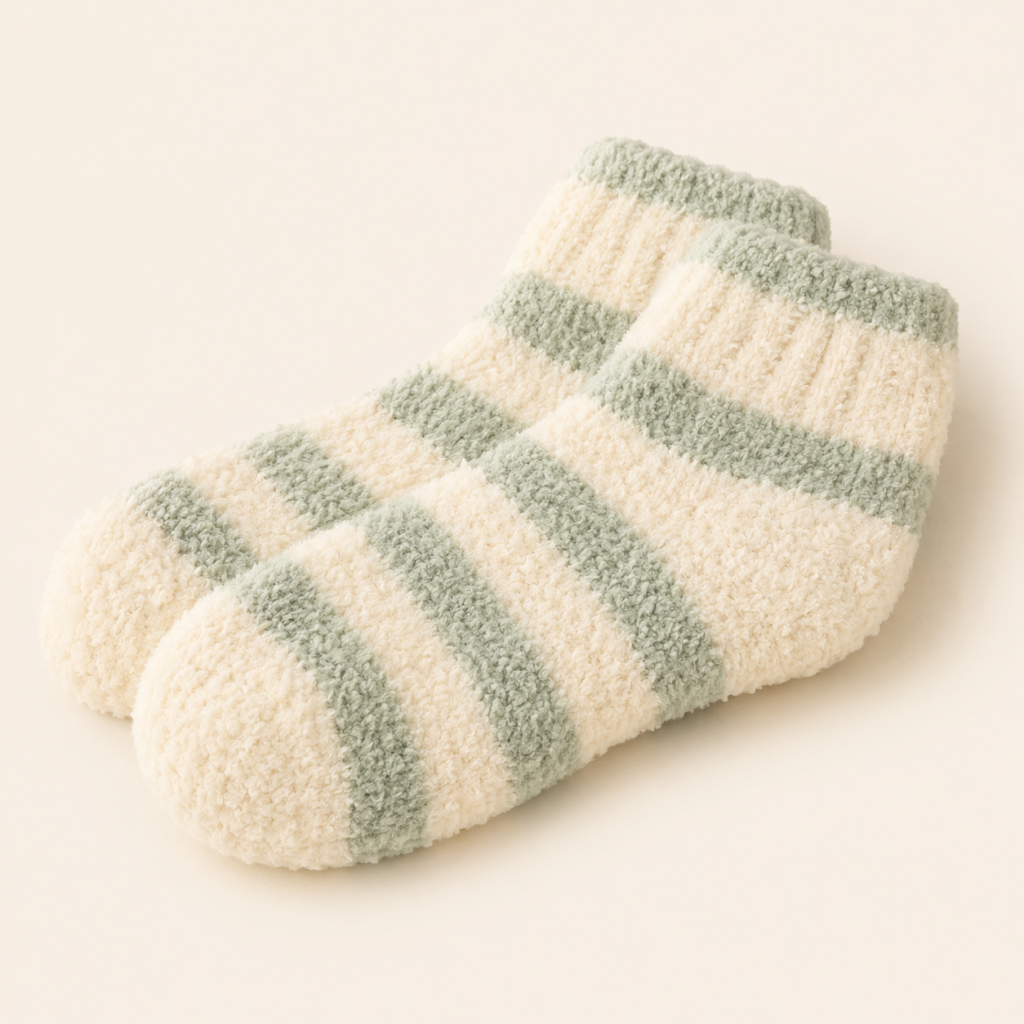 Cozy Socks for student study breaks and relaxing dorm routines