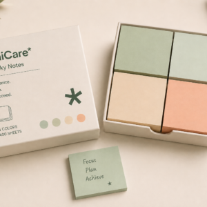 Sticky Notes Set for student planning and study organisation
