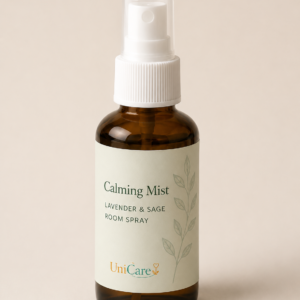 Calming Mist for student self-care routines and relaxing study spaces