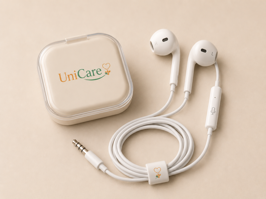 Earphones for online classes and focused study sessions