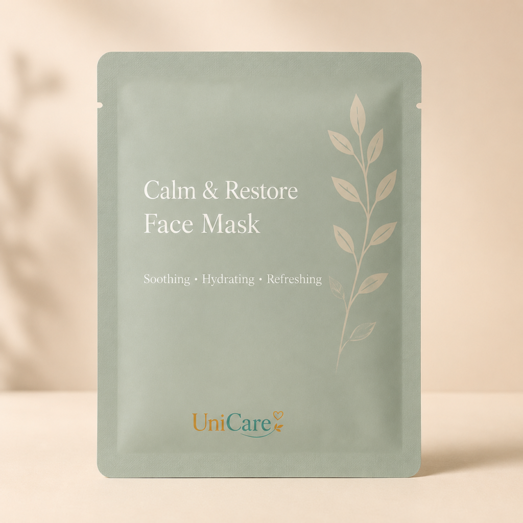 Face Mask for student self-care breaks and relaxing routines