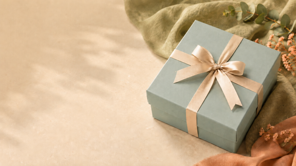 UniCare thoughtful gift box with student essentials for university life and study routines.